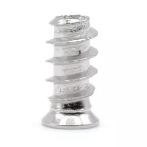 교체용 나사 M6.1 x 13mm 유로 약 1/4인치 1/2인치 평평한 머리 포지 드라이브 피치 11 TPI 아연 도금 목재