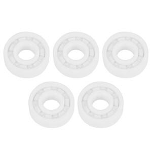 전체 세라믹 베어링 지르코니아 산화 Zro2 볼 흰색 6000-2RS 10x26x8mm 5개