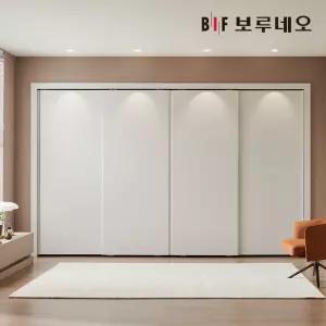 보루네오 PET 나비드 슬라이딩 붙박이장 30cm E0등급