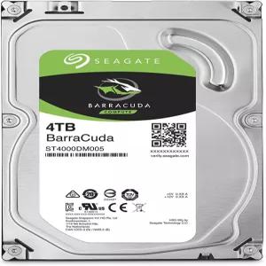 Seagate BarraCuda 내부 하드 드라이브 4TB SATA 6Gb/s 256MB 캐시 3.5인치 (ST4000DM005)