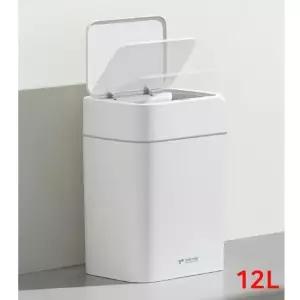 뚜껑자동열림 키친아트 스마트 센서휴지통 12L 자동열림 쓰레기통 자동센서 거리감지센서