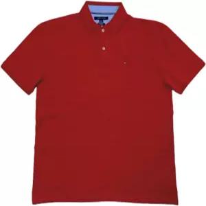 Tommy Hilfiger 7803120 폴로 셔츠 원 포인트 로고 반소매 맞춤 핏