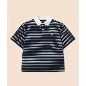빈폴키즈 BEANPOLE KIDS 멀티 스트라이프 럭비 반소매 티셔츠 네이비 (BI6342U04R) BI6342U04R 252604