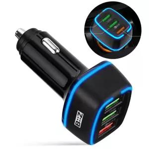 소소담아 비즈 차량용 고속 충전기 USB 3포트 차량용주행충전기