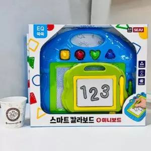 칼라보드+미니보드 랜덤 끼적이기미니보드 어린이그림패드 칼라칠판