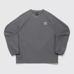 긴팔티 JQS UQ321CWT94-MCH 클래식 긴팔 피스테 H.CHARCOAL