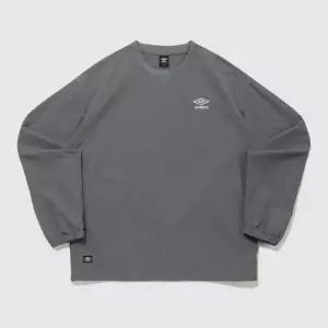 [엄브로]긴팔티 JQS UQ321CWT94-MCH 클래식 긴팔 피스테 H.CHARCOAL