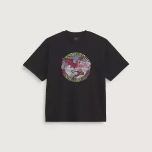 [반스](센텀시티점)VANS 반스 블랙 사바스 오비 반소매 티셔츠 VN001350BLK