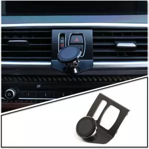 LLKUANG 360도 로터리 휴대폰 거치대 BMW 5 시리즈 F11 F10 F07 20102016 블랙 용 자석