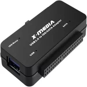 XMEDIA XMUB2235S USB 2.0 to IDE SATA 어댑터 변환기 외장 하드 리더/어댑터 2.5/3.5인치 HDD/SSD
