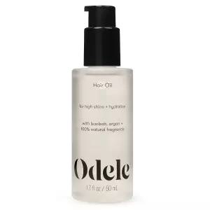 Odele 헤어 오일, 바오밥 및 아르간 오일로 광택과 광택을 더합니다, 50.3ml(1.7온스) | 비건, 색상 안전,