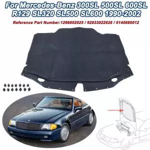 R129 SL300 SL320 SL500 SL600 1990 2002 엔진 후드 방음 코튼 패드 단열 매트