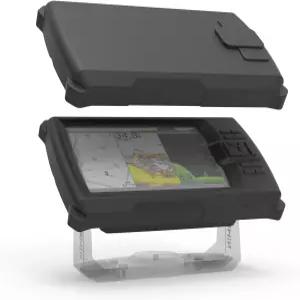 VOMENC 피쉬 파인더 보호용 실리콘 스킨 커버는 Garmin Striker Vivid 7cv 및 7sv 소나 트랜스듀서와