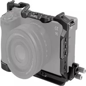 Sony Alpha 7C II/Alpha 7CR과 호환되는 SmallRig 카메라 케이지 키트 Arca 퀵 릴리스 플레이트 확장 가능
