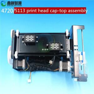 솔벤트 에코 프린터 EPSON 5113 DX5 4720 dx5 프린트 헤드 캡 상단 어셈블리용 2개 캡핑 스테이션