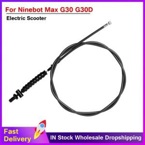 프론트 휠 브레이크 라인 케이블 교체 킥스쿠터 부품, Nineot Segway MAX G30 용 와이어,