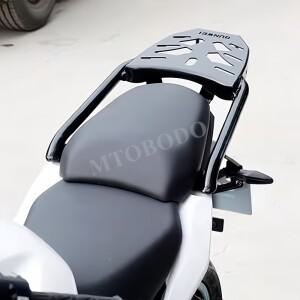 바이크 오토바이 리어 랙 테일 박스 일체형 암레스트 개조 러기지 브래킷 액세서리 (CFMOTO 400GT 650GT 용