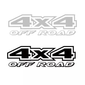 4X4 SUV 오프로드 4륜 구동 자동차 반사 데칼 스티커 레이싱 튜닝