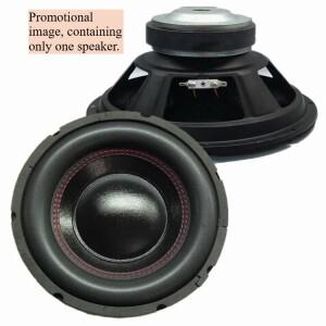 10인치 RMS 200W 4옴/8옴 선택 가능 우퍼 스피커 50코어 120자석 카오디오 서브우퍼 스피커(1개)