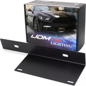 2015-2023년 6세대 포드 머스탱과 호환되는 iJDMTOY 노드릴 전면 번호판 재배치 브래킷