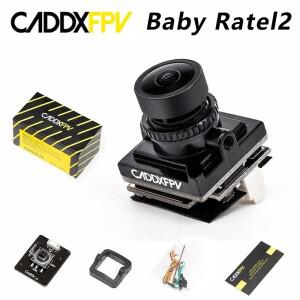 CADDX 베이비 라텔 2 FPV 카메라 1200TVL 165 ° FOV 스타라이트 센서 NTSC PAL HD 나이트 비전 드론 RC 비