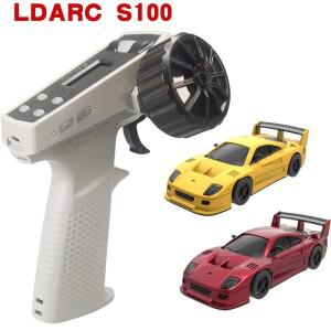 LDARC S100 1:64 풀 스케일 4채널 2.4GHz 무선 조종 장난감 미니 RC카 후륜 구동 선물