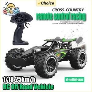 RC카 드리프트 1/18 고속 자동차 무선 조종 15km/h 오프로드 원격 트럭 버기 장난감 남자아이  선물