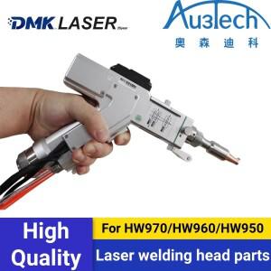 Au3tech HW970 960 레이저 용접 헤드 부품 휴대용 건 액세서리 와이어 피드 튜브 초점  씰링 링 반사판 거