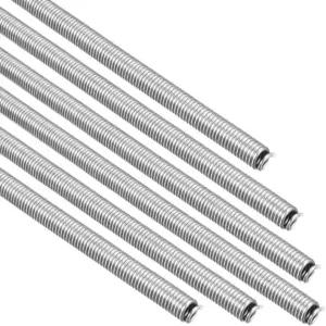 uxcell 히팅 엘리먼트 코일 와이어 AC220V 3000W / 750W 가마 퍼니스 히터 7.2mm*800mm 6개입