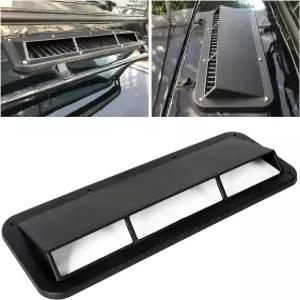ECOTRIC 카울 벤트 스쿱은 1978-1995년형 Jeep CJ Wrangler YJ Air Vent Scoop Ram Induction Hood