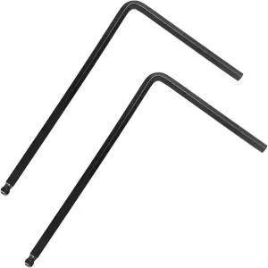 Septe 기타 트러스 로드 렌치 4mm 및 앨런 넥 조절용 볼 헤드 어쿠스틱 공구 블랙