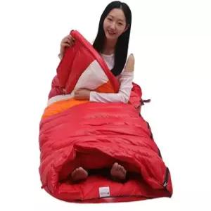 겨울 헤비 다운 야외취침 침낭 혹한기 거위털 슬리핑백 5004000g 아웃도어