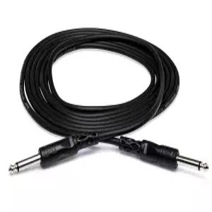 Hosa CPP-110 비대칭 인터커넥트 1/4인치 TS부터 동일 10피트