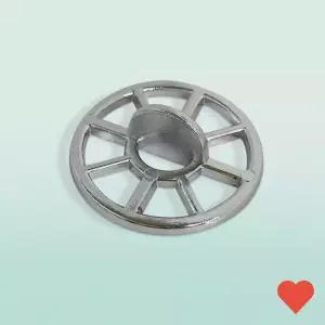 아기 목욕용품 욕조 거름망 크롬 35mm 벌크 머리카락 걸음망