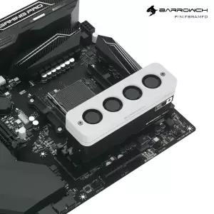 Barrowch 공랭식 RAM 라디에이터 컴퓨터 방열 지지대 블랙 화이트 FBRAMFD 커버 2 개 OR 4 개