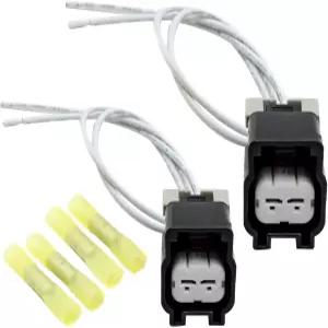 XQSMWF 2PCS PT2188 88988506 쿨링 팬 모터 커넥터 쉐보레 이퀴녹스(2006-2009)용 폰티악