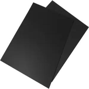 죄 가방 하단 판 8 x 98인치 약 30 25cm 두께 006인치 5mm 검은색