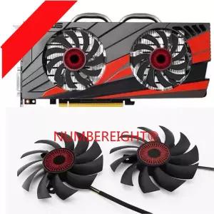 ASUS GTX950 GTX960 GTX1060 GTX660 GTX750Ti GTX760 GTX770 RX560 라디에이터용 쿨러 팬 냉각