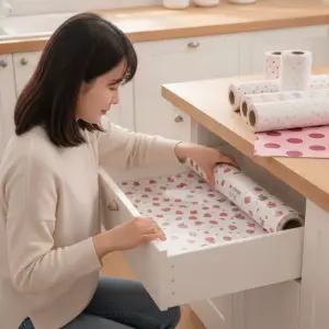 주방 싱크대 롤형 방수시트지 서랍매트 옷장 신발장 선반