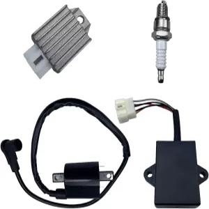 J38-82310-20-00 Ignition Coil amp야마하 가솔린 골프 카트 G9(1991-1995)용 스파크 플러그가 포함된 CDI