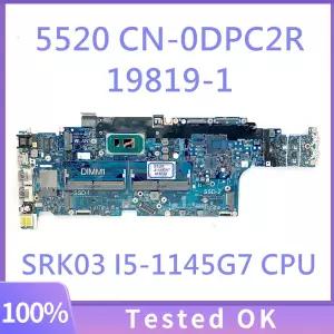 19819-1 Dell Latitude 5520 Precision 3560 노트북 마더보드I5 I7-11세대 CPU UMA MX450 T500 GPU 노트북