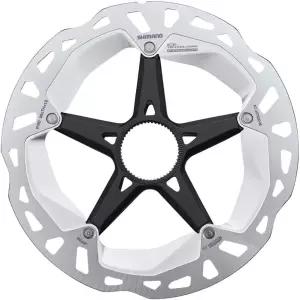 시마노 Deore XT RT-MT800-M 브레이크 로터 외부 락링 포함 180mm 센터 실버/블랙