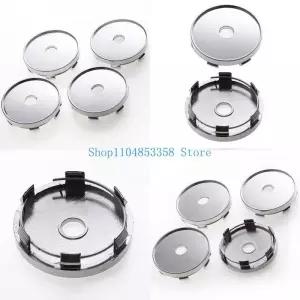 60mm 레이싱 자동차 휠 센터 허브 캡 4PCS 652F 범용 먼지 커버