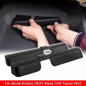 VW Touran Tiguan 자동차 에어벤트 렛 배기 방진 시트 바닥 장착 액세서리 2pcs