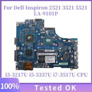 LA-9104P LA-9101P Dell piron 15 3521 2521 5521 노트북 마더보드I3 I5 I7-3세대 CPU HD8730M OR HD7670M