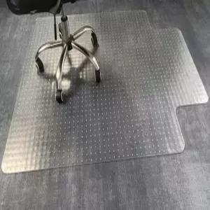 카펫용 오피스 체어 매트 36 x 48 립 포함 중량 내구성 투명 4mm 스터드 그립 60 000회 이상 사용 가능