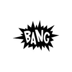 자동차포인트 0010 BANG 튜닝스티커XL