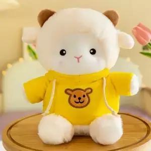 20cm PP 면화 플러시 양 부드러운 장난감 박제 동물 인형 발렌타인 데이 크리스마스 선물