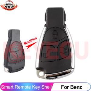 KEYECU 3 버튼 MB 메르세데스 벤츠 A B C E S GML CL W203 W211 스마트 원격 자동차 키 케이스 쉘 Fob