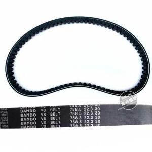 (1 세트) 758.5/22.3/30 Go Kart ATV GY6 125 200CC 스쿠터 Taotao Loncin 22.3 30 용 가죽 벨트